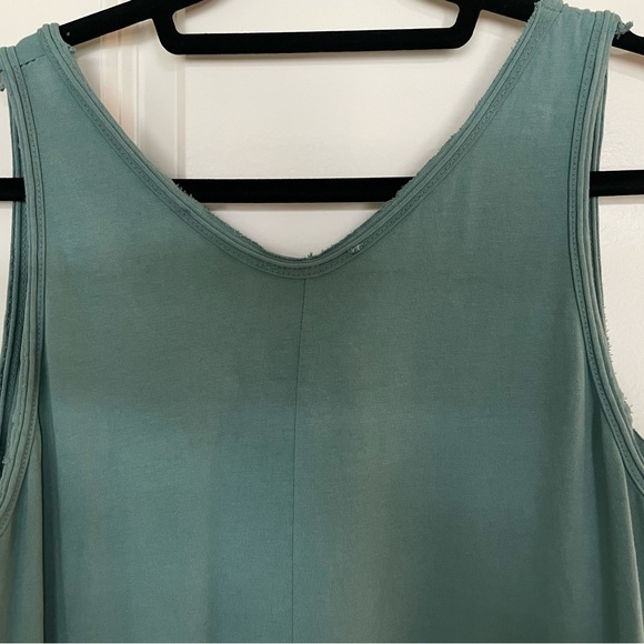 Cotton elastane maxi dress - Picture 2 of 4